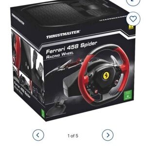 Thrustmaster Ferrari 458 Spider Racing Wheel for Xbox